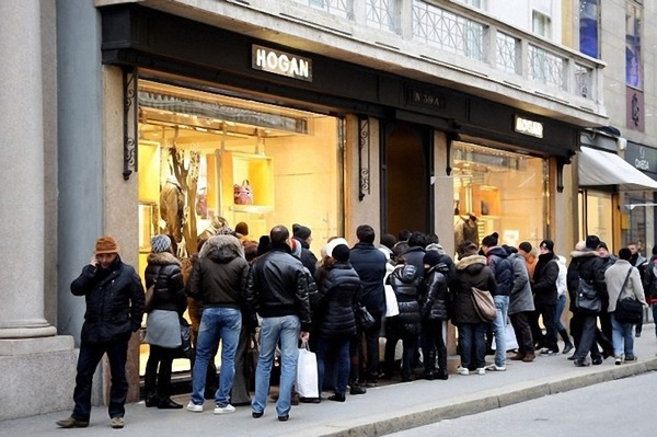 Winter Sales In Milan