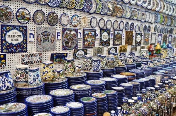 Classical armenian ceramics on the Israel market
